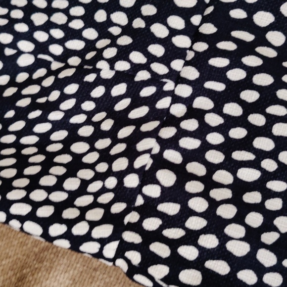 J.Crew Navy White Oncilla Animal Sheath Dress - Size 4 - Picture 7 of 14